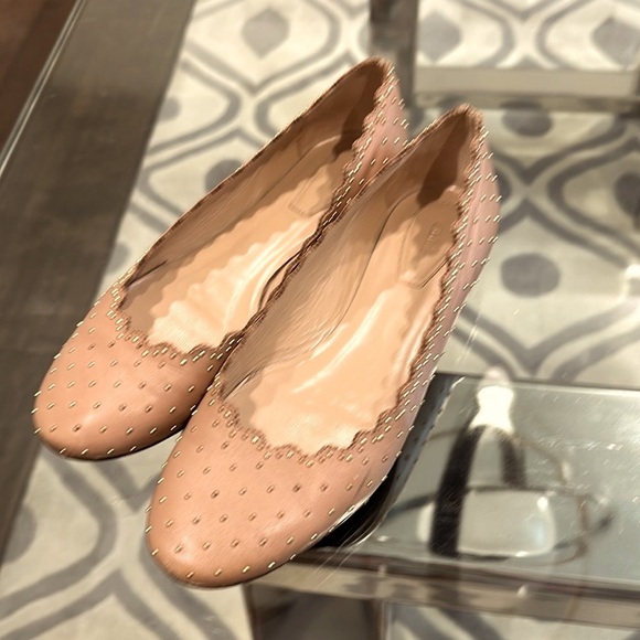 Chloé Leather Ballet Flats - Picture 4 of 14